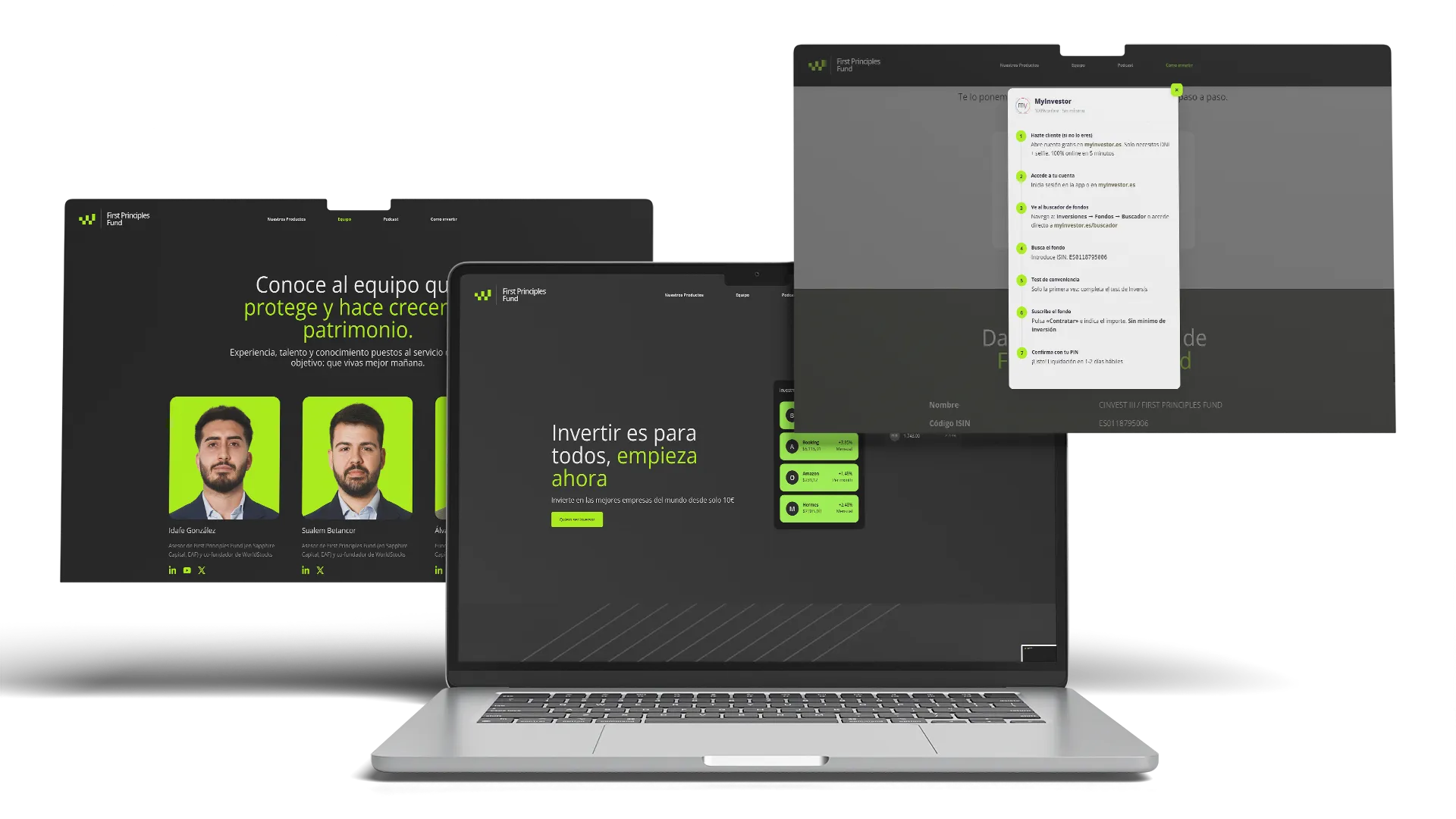 First Principles Fund — selector de bancos, gestor de documentos o videoteca
